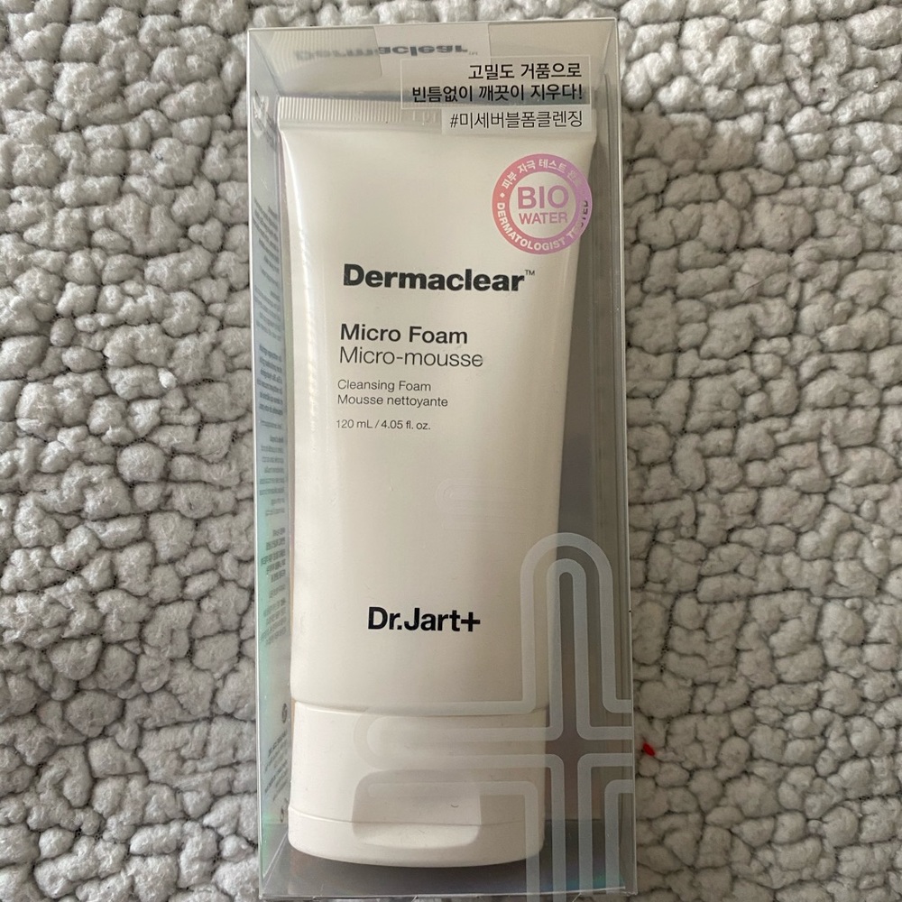 New In Box Dr. Jart Dermaclear Foam Cleanser